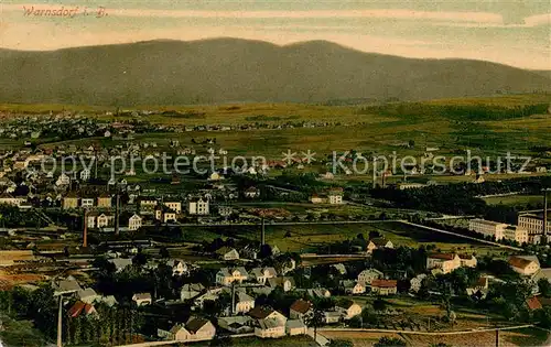 AK / Ansichtskarte Warnsdorf_Varnsdorf_Boehmen Panorama Warnsdorf_Varnsdorf