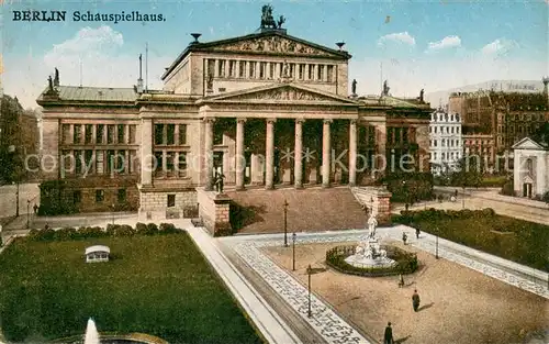 AK / Ansichtskarte Berlin Schauspielhaus Berlin