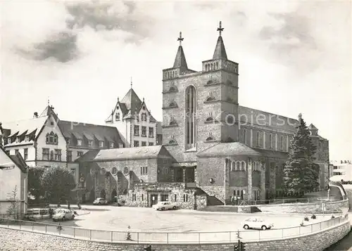 AK / Ansichtskarte Limburg_Lahn Marienkirche und Missionshaus der Pallottiner Limburg_Lahn