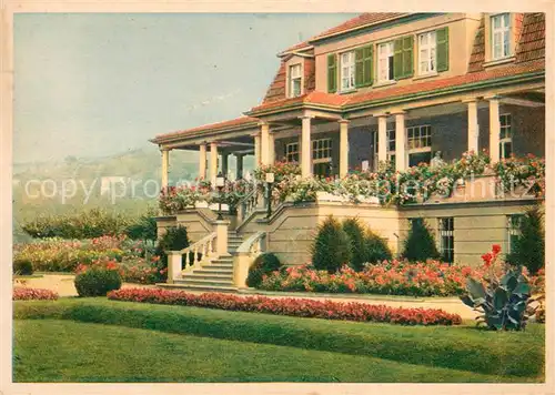 AK / Ansichtskarte Bad_Neuenahr Ahrweiler Terrassen Cafe in den Sportanlagen des Lenne Parkes Bad_Neuenahr Ahrweiler