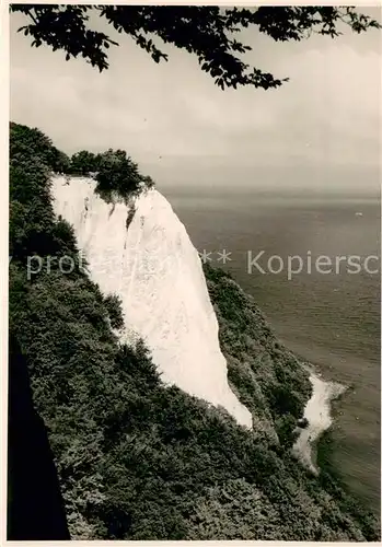 AK / Ansichtskarte Stubbenkammer_Ruegen Kreidefelsen Steilkueste Stubbenkammer Ruegen