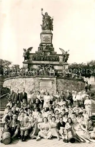 AK / Ansichtskarte Ruedesheim_am_Rhein Reklame  Flaschen 