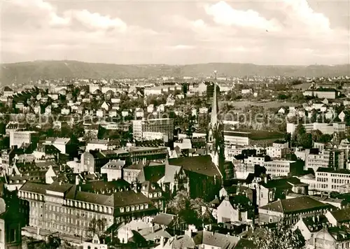 AK / Ansichtskarte Hagen_Westfalen Fliegeraufnahme Marienkirche Marienhospital Hagen_Westfalen