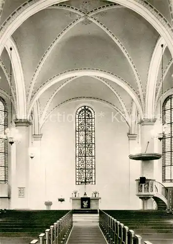 AK / Ansichtskarte Hagen_Westfalen Ev. Luth. Johanniskirche Innenansicht Hagen_Westfalen