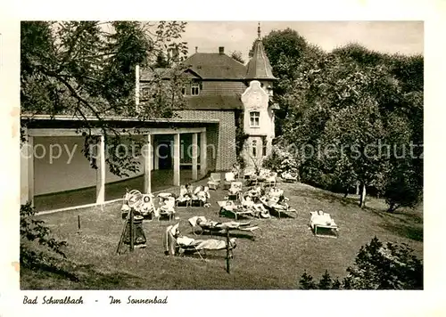 AK / Ansichtskarte Bad_Schwalbach Am Sonnenbaden Bad_Schwalbach