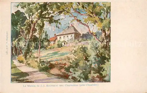AK / Ansichtskarte Les_Charmettes La Maison de JJ Rousseau Les_Charmettes