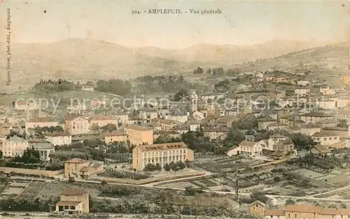 AK / Ansichtskarte Amplepuis Vue generale Amplepuis