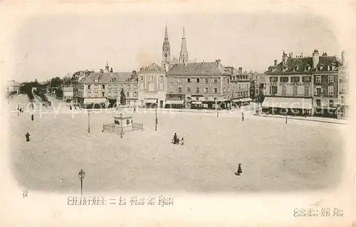 AK / Ansichtskarte Chartres_28 La Place des Epars 