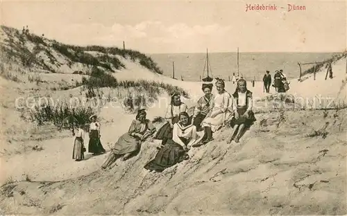 AK / Ansichtskarte Heidebrink_Pommern Duenen Heidebrink Pommern