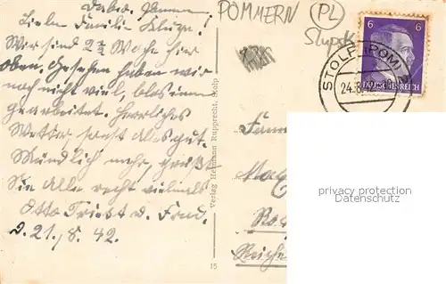 AK / Ansichtskarte Stolp Muehlentor Stolp