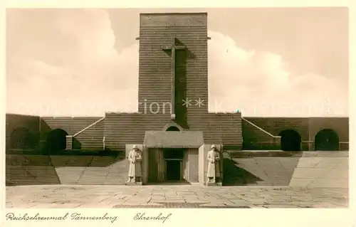 AK / Ansichtskarte Hohenstein_Ostpreussen Reichsehrenmal Tannenberg Ehrenhof Hohenstein_Ostpreussen