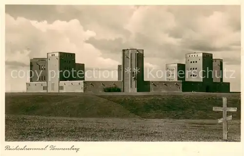 AK / Ansichtskarte Hohenstein_Ostpreussen Reichsehrenmal Tannenberg Hohenstein_Ostpreussen