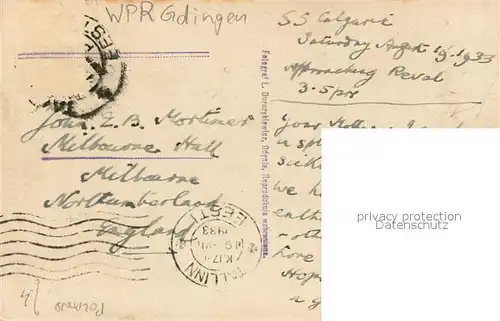 AK / Ansichtskarte Gdynia_Pommern Ortsansicht Gdynia Pommern