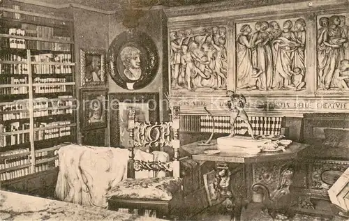 AK / Ansichtskarte Settignano Villa La Capponcina Studio in terrazza di G D Annunzio Settignano