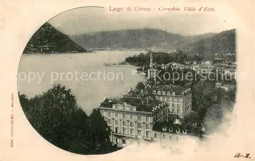 AK / Ansichtskarte Lago_di_Como Cernobio Villa d Este Lago_di_Como