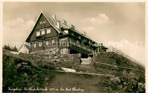 AK / Ansichtskarte Bad_Flinsberg_Swieradow_Zdroj Die Heufuderbaude Bad_Flinsberg