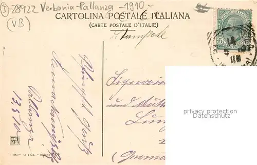 AK / Ansichtskarte Pallanza Piazza Garibaldi Pallanza