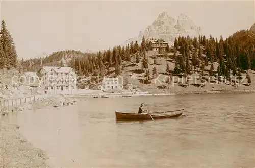 AK / Ansichtskarte Misurina Lago Misurina Misurina