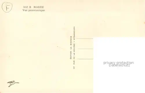 AK / Ansichtskarte Morez Vue panoramique Morez