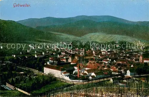AK / Ansichtskarte Gebweiler_Elsass Panorama Gebweiler_Elsass