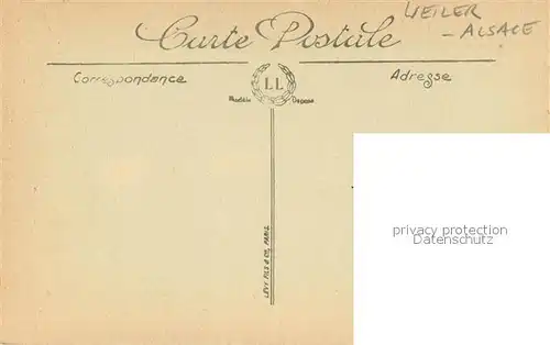 AK / Ansichtskarte Weiler_Alsace Panorama Weiler_Alsace