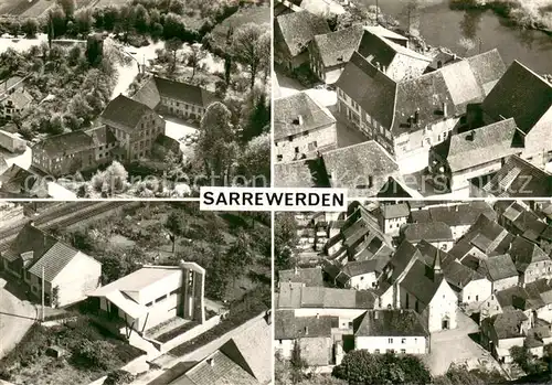 AK / Ansichtskarte Sarrewerden Vues aeriennes Sarrewerden