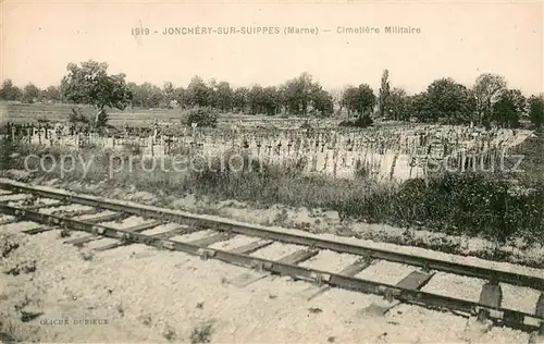 AK / Ansichtskarte Jonchery sur Suippe Cimetiere Militaire Jonchery sur Suippe