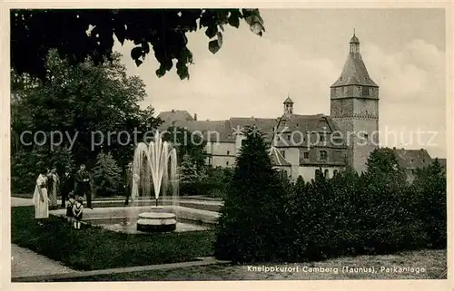 AK / Ansichtskarte Camberg_Bad Parkanlage Camberg_Bad