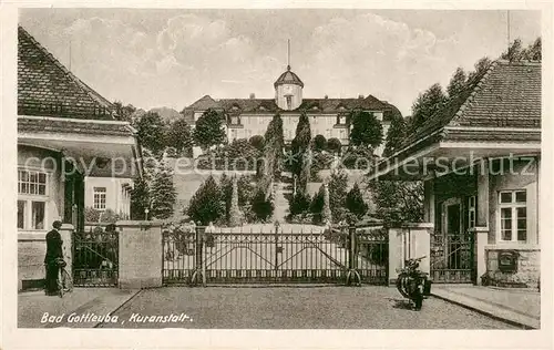AK / Ansichtskarte Bad_Gottleuba Berggiesshuebel Kuranstalt Bad