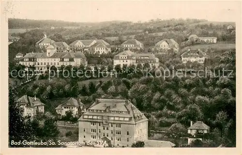AK / Ansichtskarte Bad_Gottleuba Berggiesshuebel Sanatorium der SVA Bad