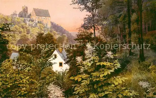 AK / Ansichtskarte Altenberg_Erzgebirge Schloss Scharfenstein Altenberg Erzgebirge