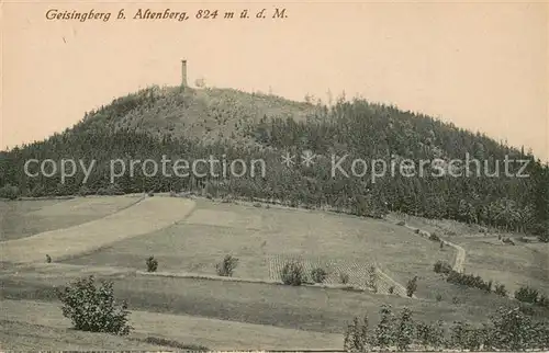 AK / Ansichtskarte Altenberg_Erzgebirge Geisingberg  Altenberg Erzgebirge