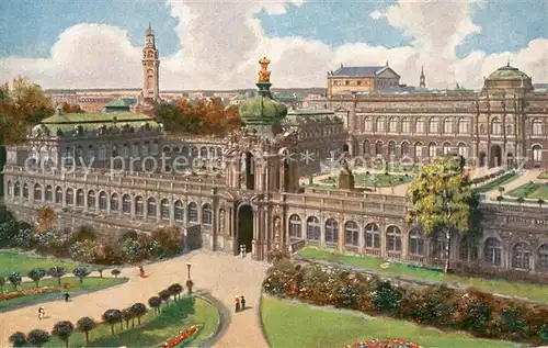 AK / Ansichtskarte Dresden Der Kgl. Zwinger Dresden