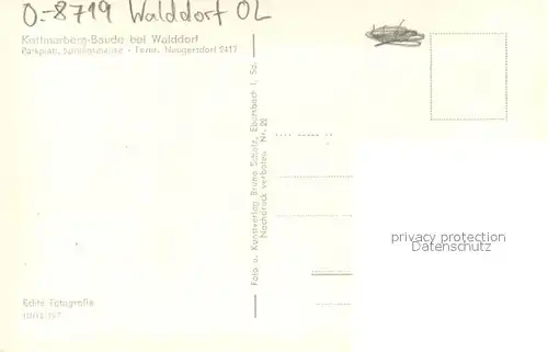 AK / Ansichtskarte Walddorf_Sachsen Kottmarberg Baude Spreequelle Walddorf Sachsen