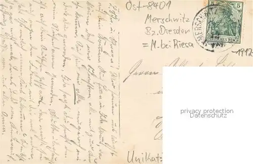 AK / Ansichtskarte Merschwitz Maedchen Foto Merschwitz