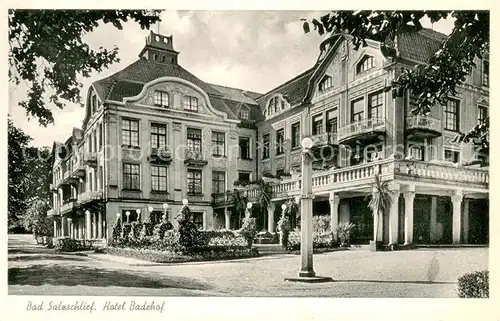 AK / Ansichtskarte Bad_Salzschlirf Hotel Badehof Bad_Salzschlirf