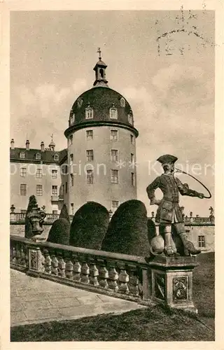 AK / Ansichtskarte Moritzburg_Sachsen Jagdschloss Moritzburg Moritzburg Sachsen