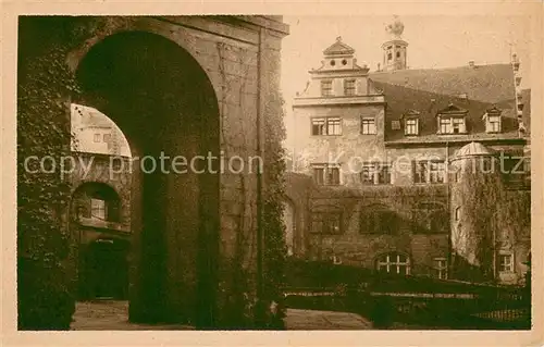 AK / Ansichtskarte Dresden Im Stallhof Dresden