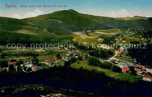 AK / Ansichtskarte Oybin Blick nach dem Hochwald Oybin