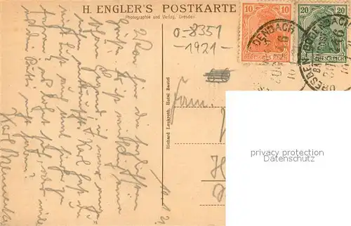 AK / Ansichtskarte Bastei_Saechsische Schweiz Blick von der Basteibruecke Gansfelsen Bastei_Saechsische Schweiz