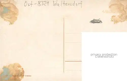 AK / Ansichtskarte Waltersdorf_Bad_Schandau Muehle im Polenztal Waltersdorf_Bad_Schandau