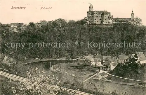 AK / Ansichtskarte Rochsburg Rochsburg und Muldental Rochsburg