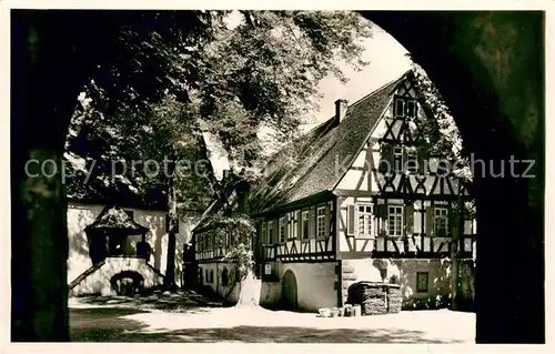 AK / Ansichtskarte Michelstadt Kellereihof Fachwerkhof Michelstadt