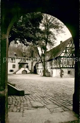 AK / Ansichtskarte Michelstadt Kellereihof Fachwerkhaus Michelstadt