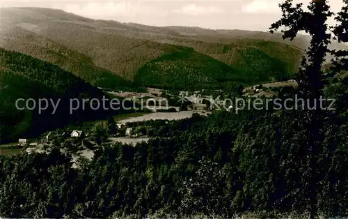 AK / Ansichtskarte Ober Hainbrunn Panorama Odenwald Ober Hainbrunn