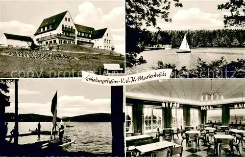 AK / Ansichtskarte Marienheide V.d.K. Erholungsheim Brucher Talsperre Marienheide