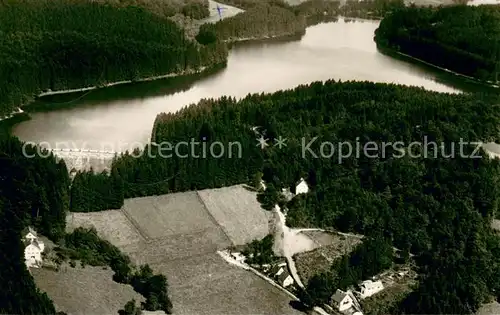 AK / Ansichtskarte Marienheide Cafe Restaurant Waldfrieden Lingese Talsperre Marienheide