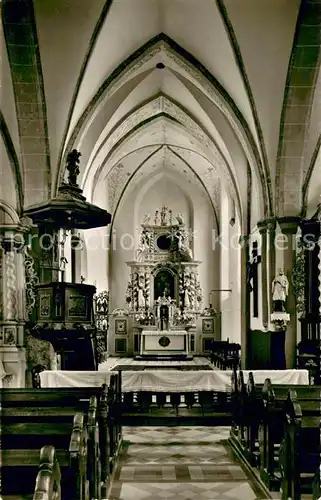 AK / Ansichtskarte Marienheide Klosterkirche Hauptaltar Marienheide