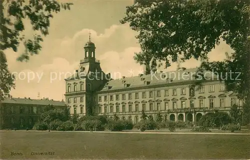 AK / Ansichtskarte Bonn_Rhein Universitaet Bonn_Rhein