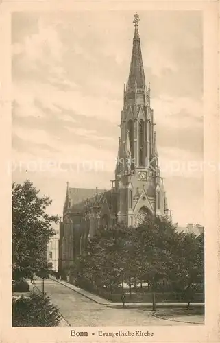 AK / Ansichtskarte Bonn_Rhein Evangelische Kirche Bonn_Rhein